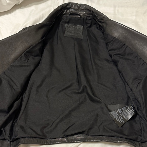 All saints Leather Jacket - Picture 5 of 6